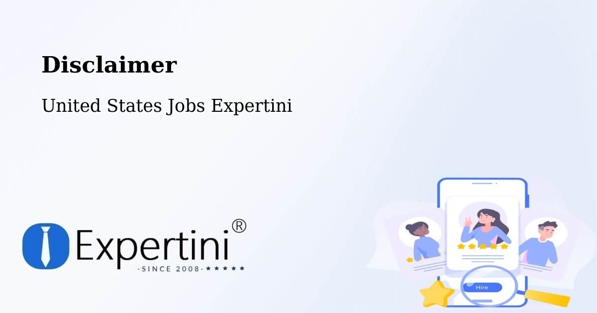 Disclaimer - United States Jobs Expertini