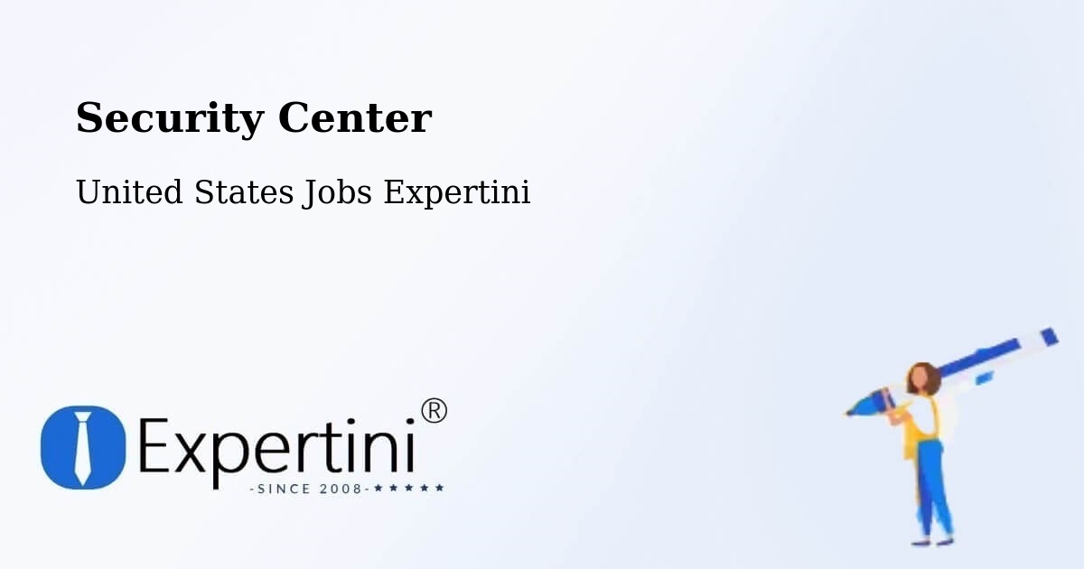 Security Center - United States Jobs Expertini