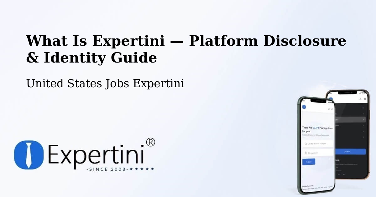 What Is Expertini — Platform Disclosure & Identity Guide – Brainerd